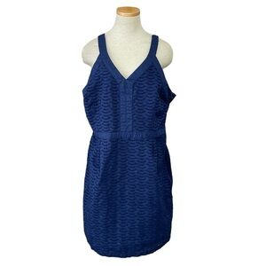 Old Navy Dress Women's 16 Plus Lace V-Neck Sleeveless Knee Length